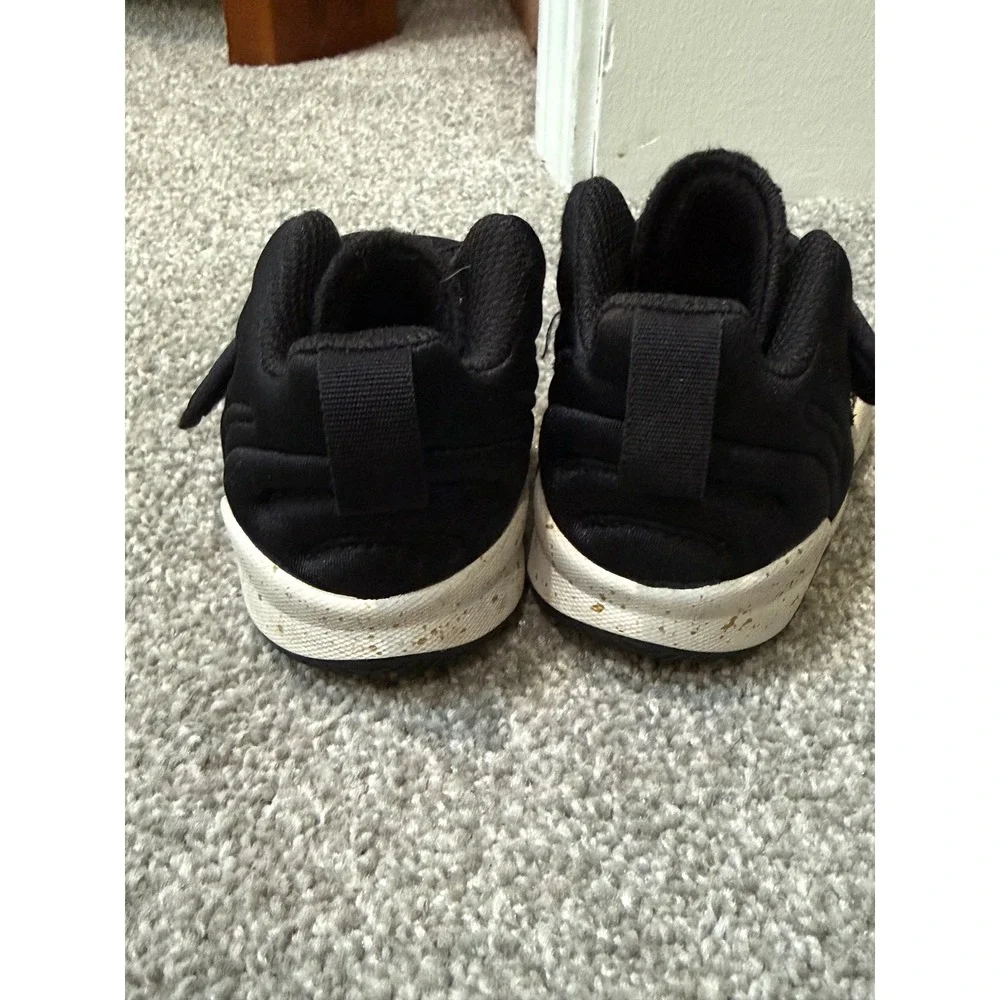 Adidas Toddler Deep Threat Basketball Shoes Black Gold Size 6.5K